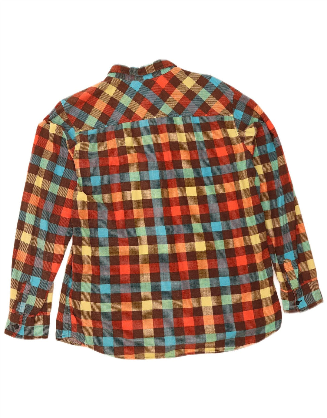 Męska koszula flanelowa Quiksilver w średnią wielobarwną kratkę