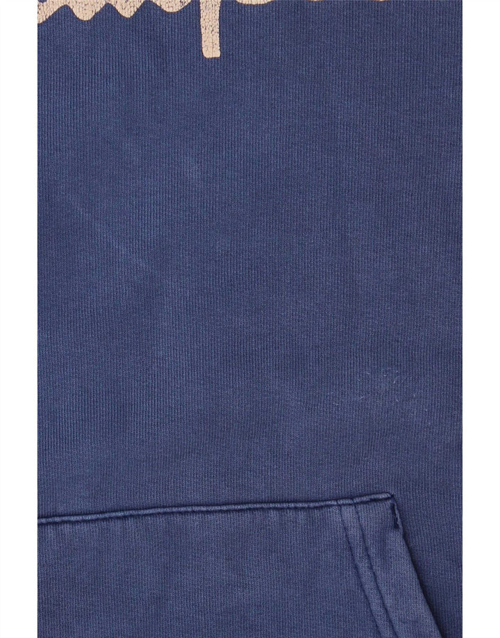 Męski sweter z kapturem Champion Graphic, duży, niebieski