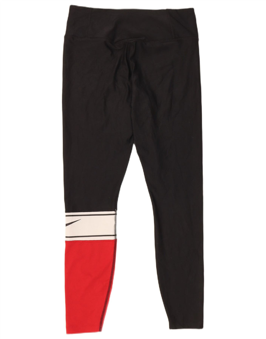 Damskie legginsy Nike Dri Fit UK 14, poliester w kolorze średniej czerni