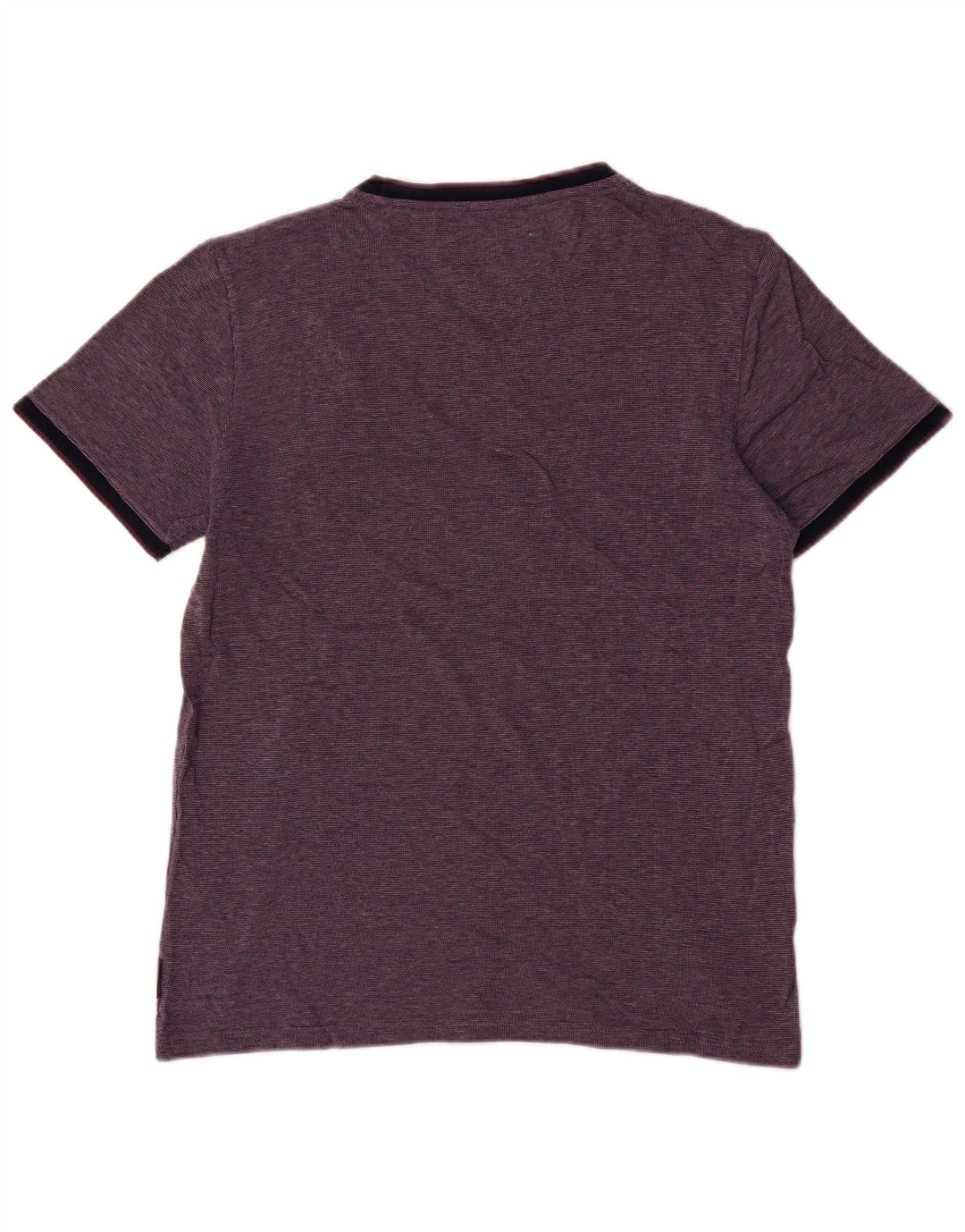 Ted Baker Męski T-shirt, rozmiar 3, średni fiolet, bawełna
