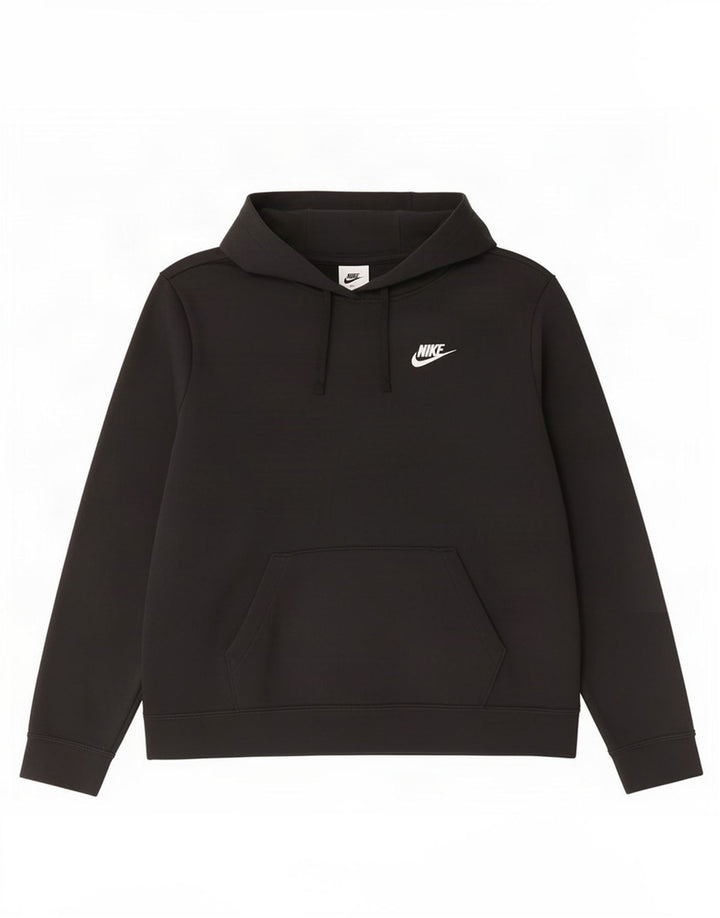 Męska bluza z kapturem Nike, średnia czarna, bawełniana