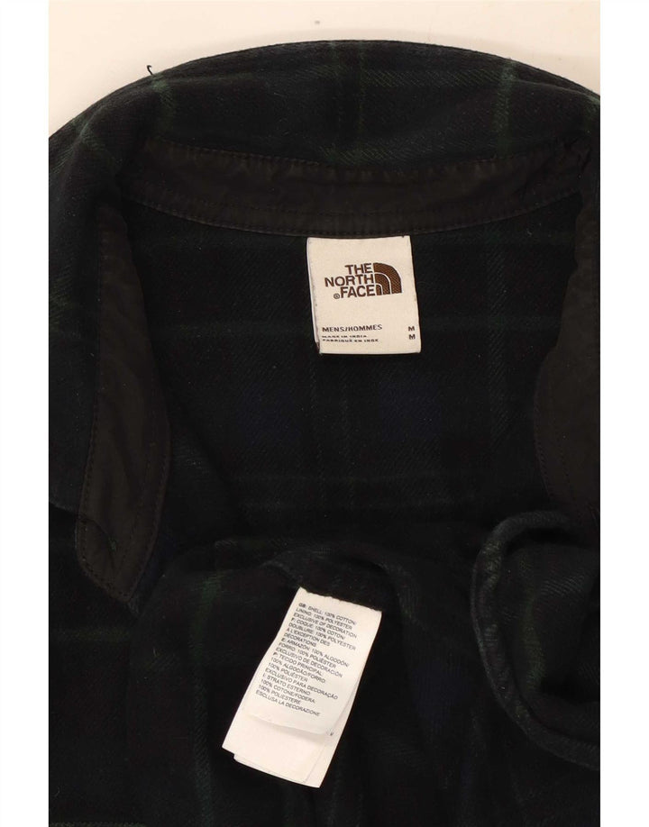 Męska koszula flanelowa The North Face w kolorze granatowym, bawełniana w kratkę