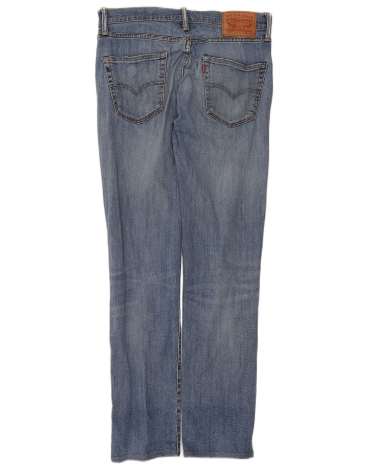 Męskie jeansy Levi's 511 Slim W32 L31 Niebieska bawełna