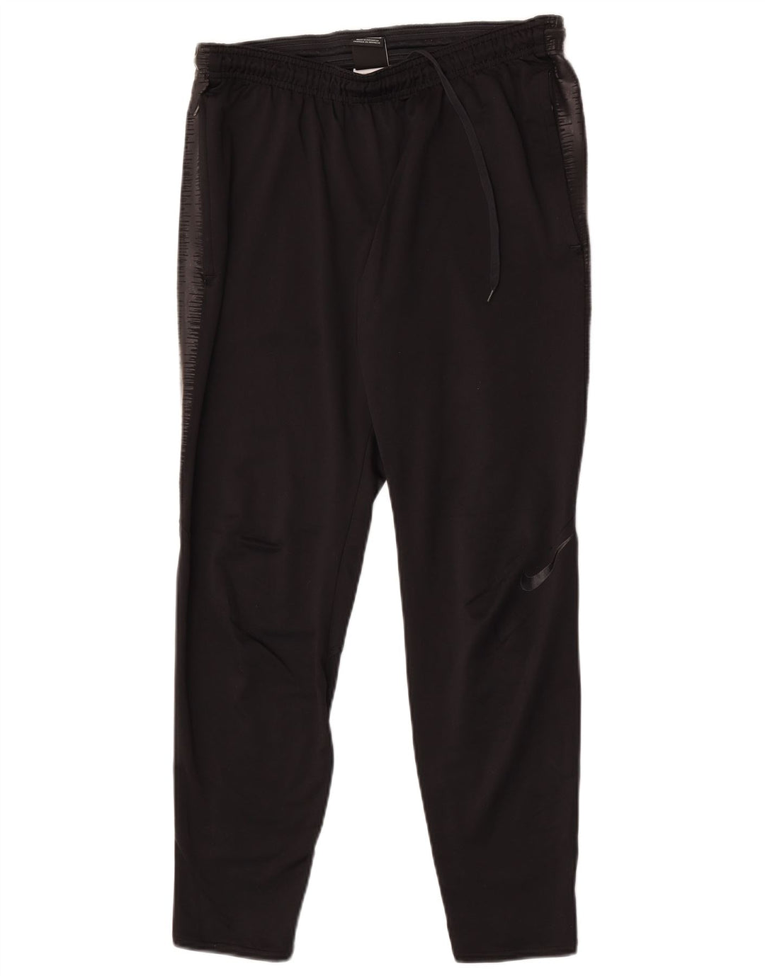Męskie spodnie dresowe Nike Dri Fit, poliester w kolorze średniej czarnej kolorystyki