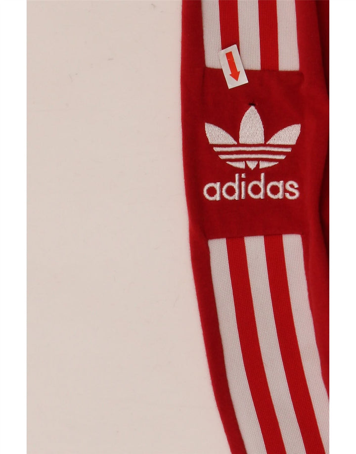 Damskie legginsy Adidas Graphic UK 8 Small Red Cotton