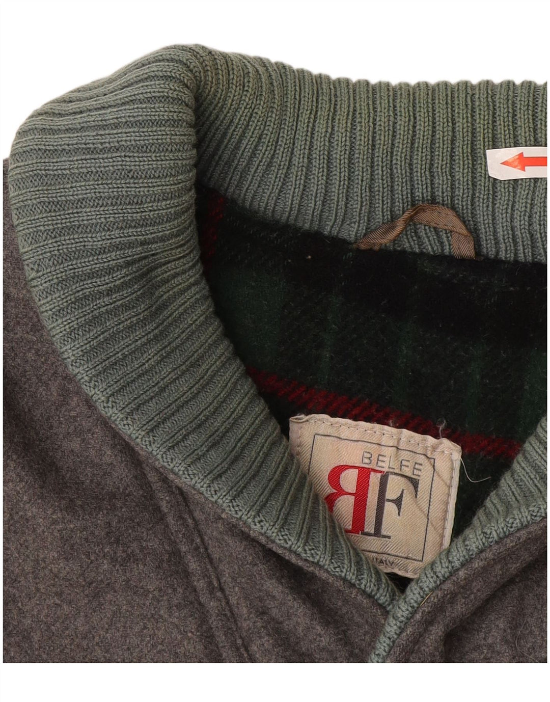 Męski płaszcz wiatrówka Belfe & Belfe UK 36 Small Grey