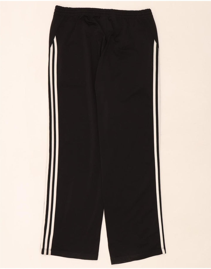 Męskie spodnie dresowe Adidas, duże, czarne, poliestrowe