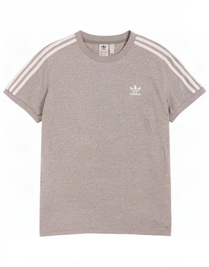 Damska koszulka Adidas Top UK 12 Średnia szara bawełna
