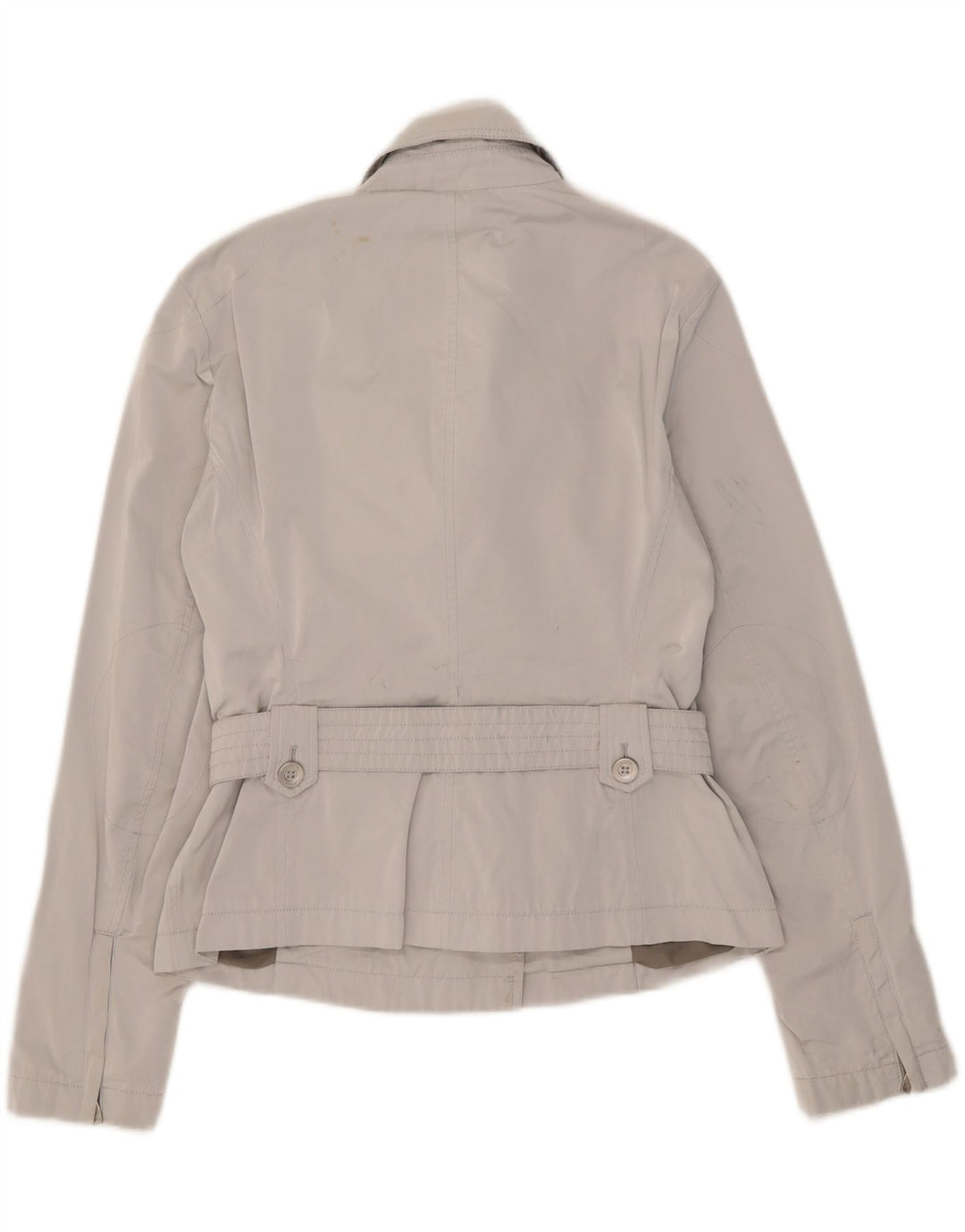 Krótki płaszcz damski Brema IT 48 XL, szary nylon