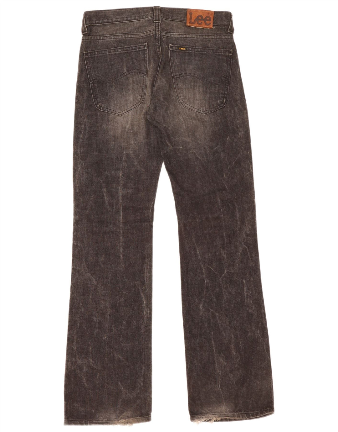 Męskie jeansy Bootcut Lee W30 L34, czarne, bawełniane