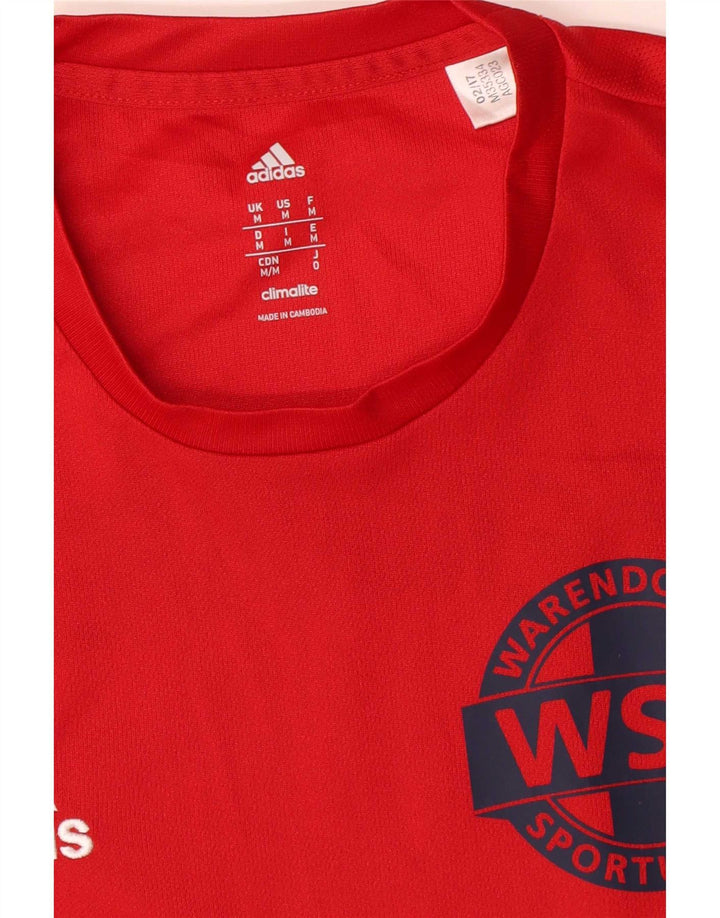 Adidas Męska koszulka Warendorfer Sportuninon Graphic Top Medium Red