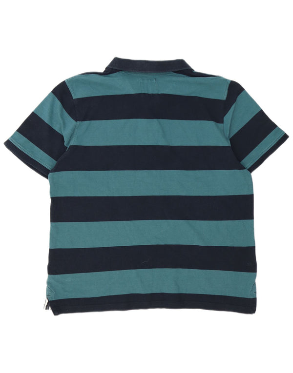 Crew Clothing Męska koszulka polo 3XL, bawełniana w niebieskie paski