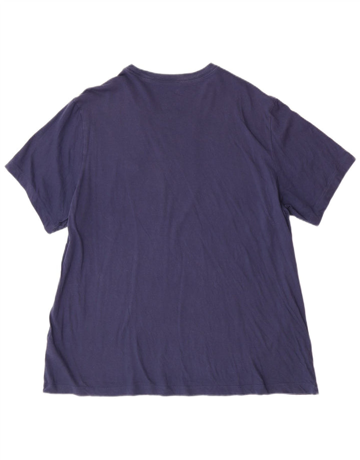 Koszulka męska Nike Top 2XL, granatowa, bawełniana