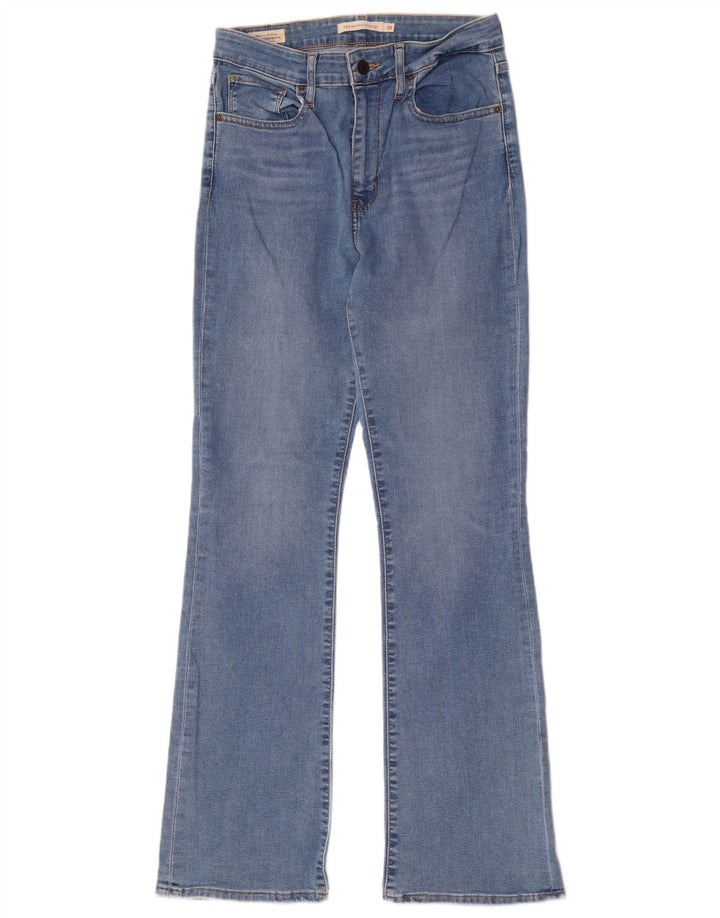 Damskie jeansy Levi's 725 z wysokim stanem Bootcut W29 L32 niebieskie