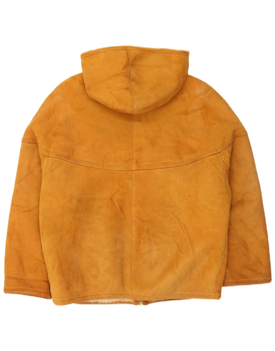 Kurtka damska z kapturem w stylu vintage, EU 44 XL, beżowa