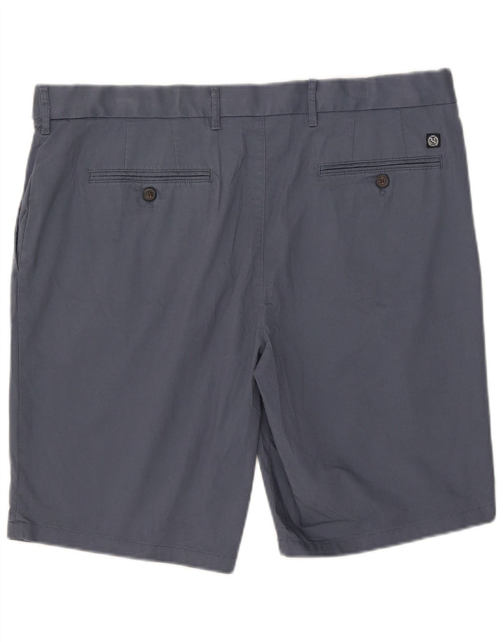 Męskie spodenki Chino Marks & Spencer W38 XL, niebieskie, bawełniane