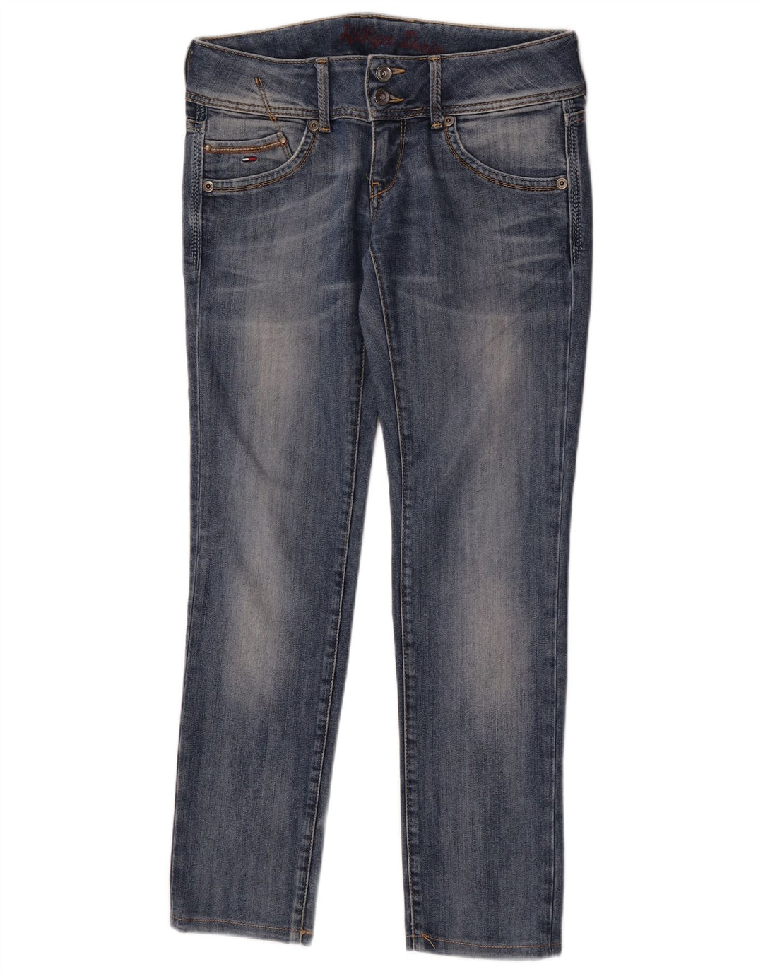 Damskie jeansy Slim Tommy Hilfiger W30 L29 Niebieskie bawełniane