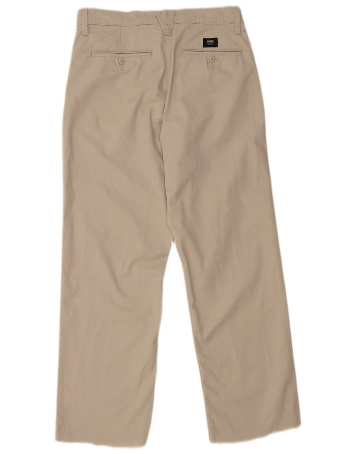 Męskie spodnie chino o luźnym kroju Vans W30 L29 Beżowy poliester
