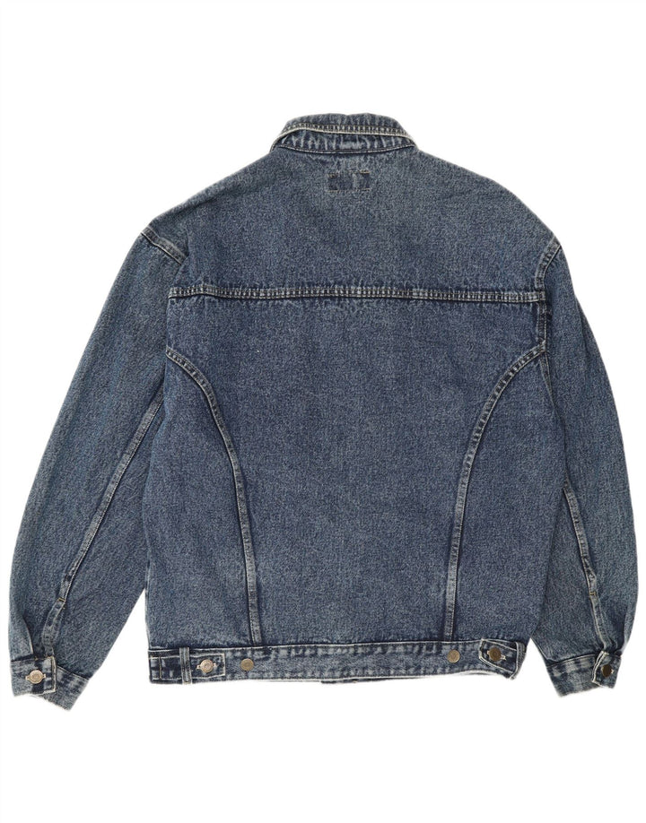 Vintage Mens Denim Jacket UK 38 Medium Blue