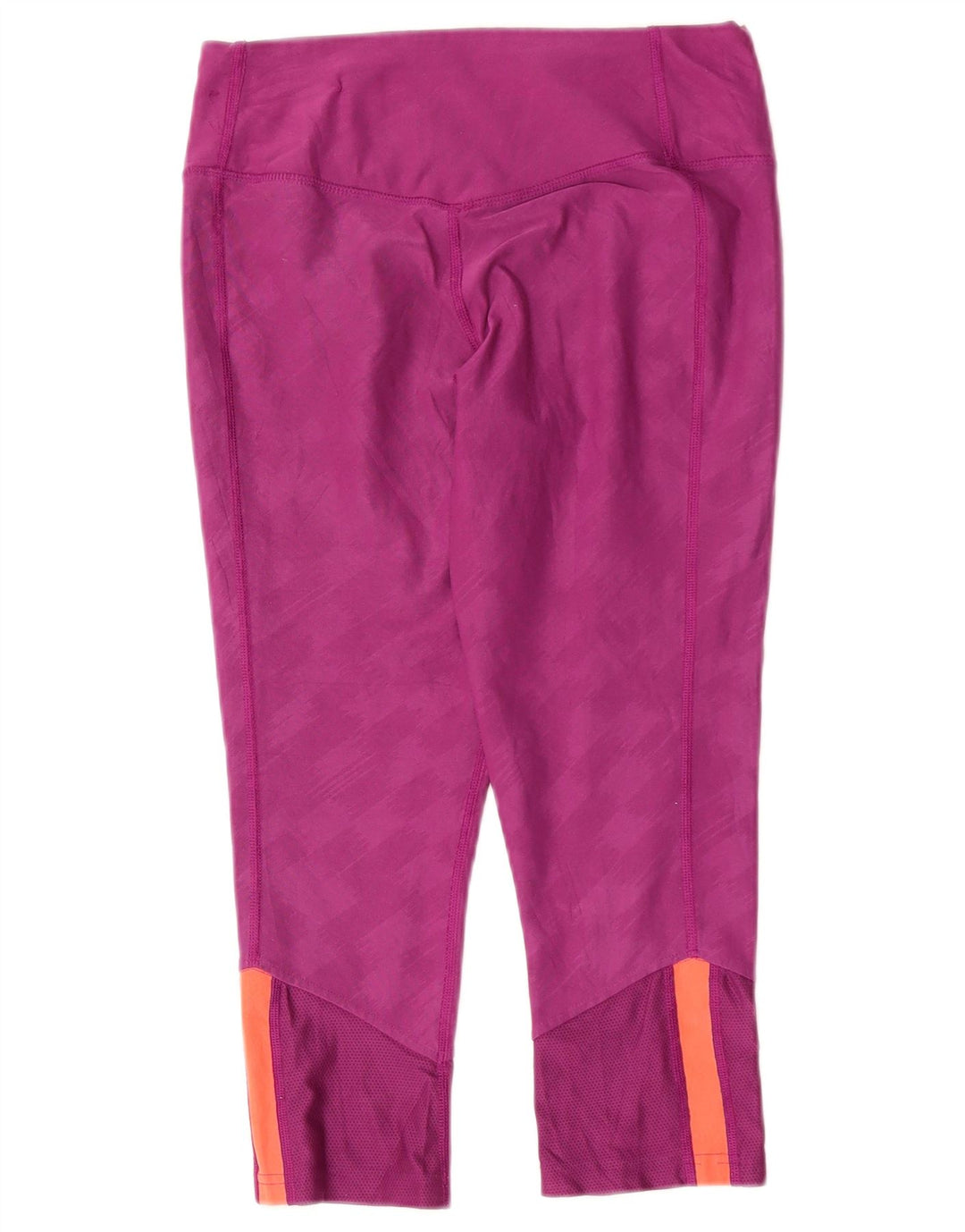 Damskie legginsy Nike Capri UK 10 Mały fioletowy geometryczny poliester