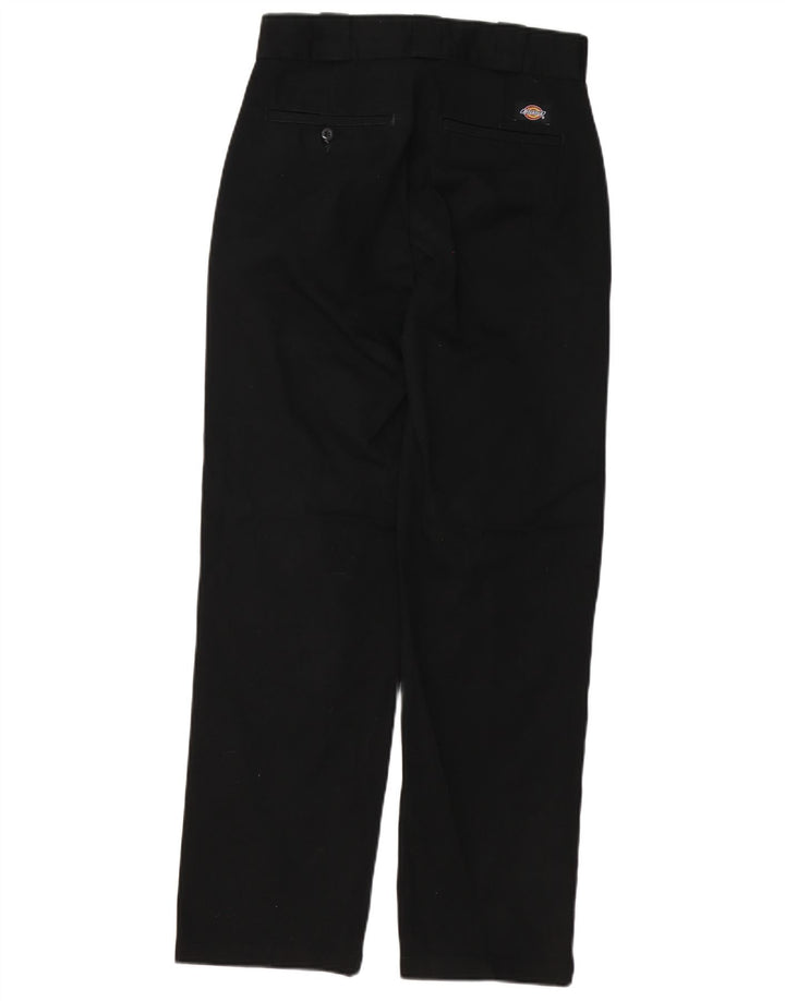 Męskie proste spodnie chino Dickies W26 L29 Czarny poliester
