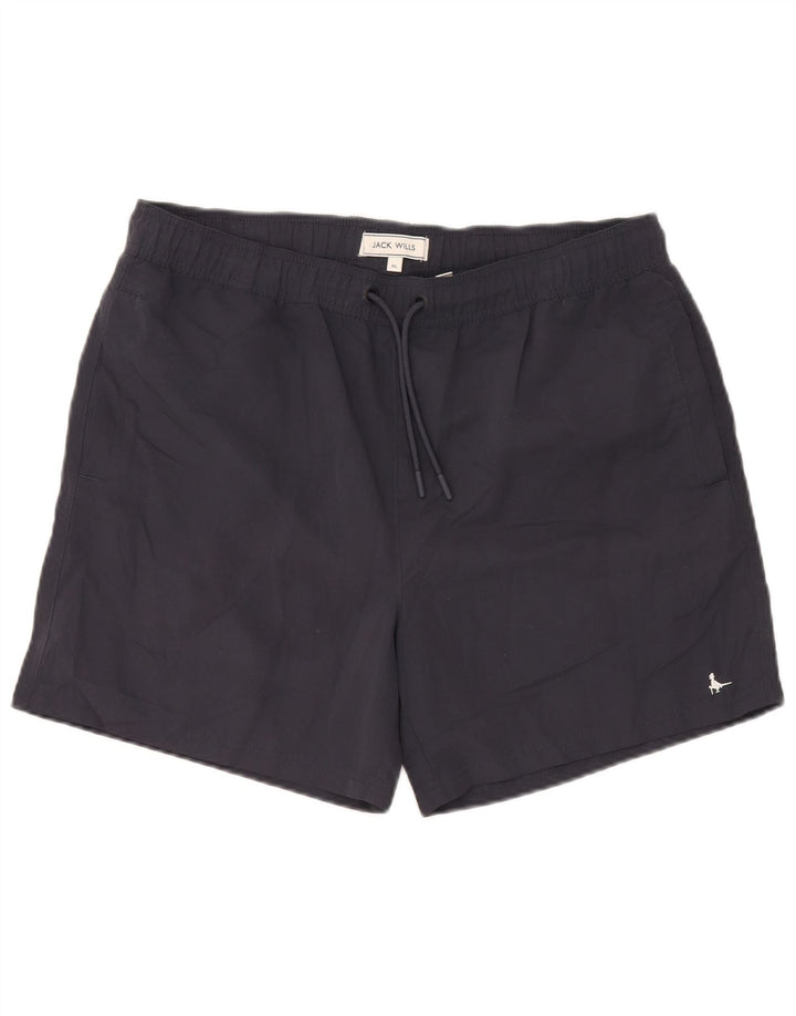 Męskie spodenki kąpielowe Jack Wills XL, granatowe, poliestrowe
