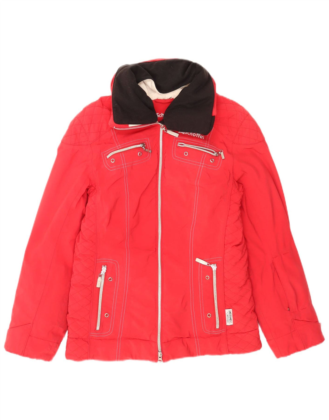 Damska kurtka narciarska Schoffel UK 10 Small Red Colorblock Poliamid