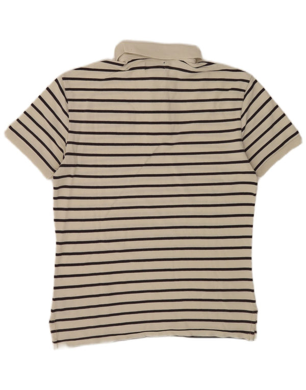 Męska koszulka polo Ralph Lauren, mała, bawełniana w białe paski