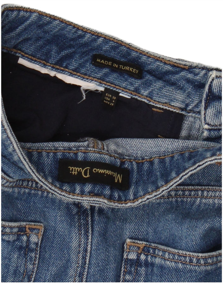 Damskie spodenki jeansowe Massimo Dutti Bermudy EU 38 Small W28 Niebieskie