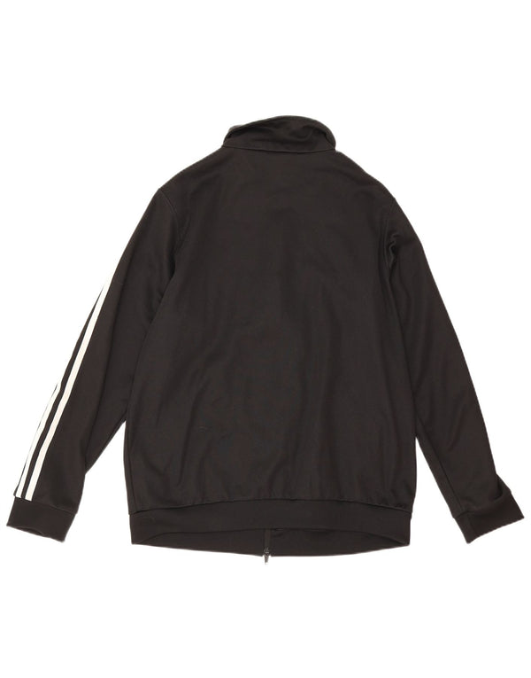 Damska bluza dresowa Adidas UK 12, średnia czarna bawełna