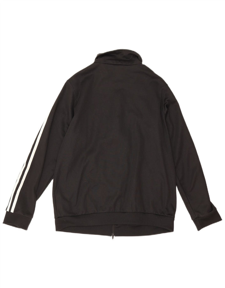 Damska bluza dresowa Adidas UK 12, średnia czarna bawełna