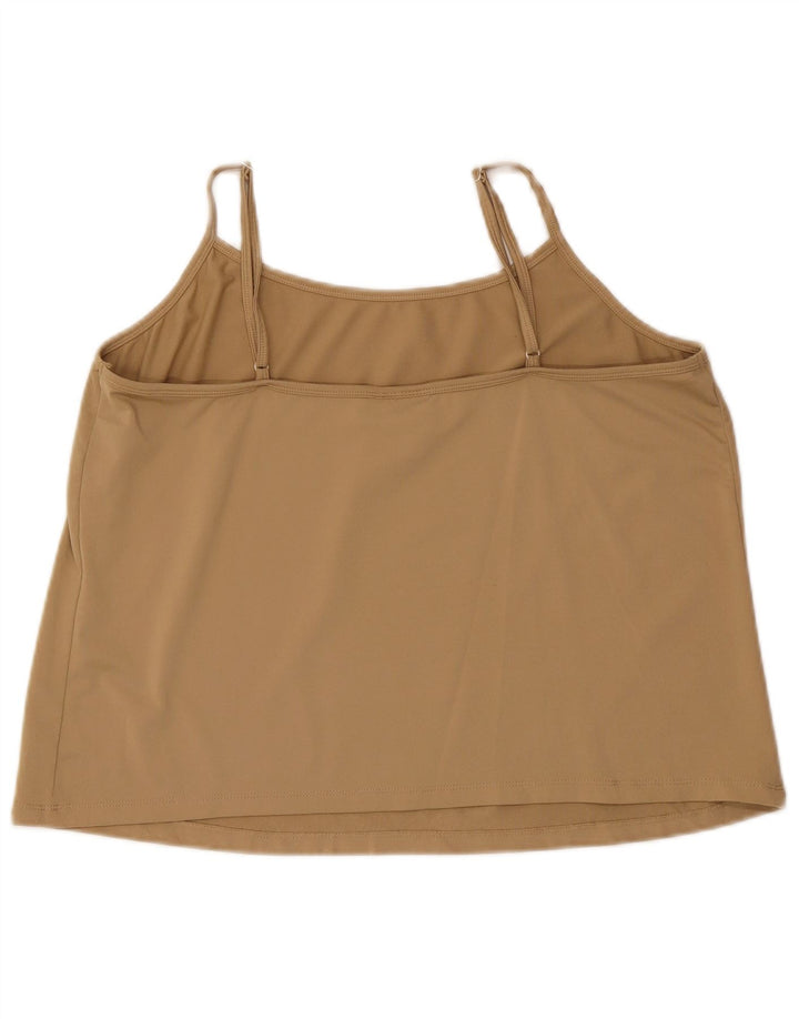 Bryant Damski top na ramiączkach UK 18/20 XL Beżowy Poliester