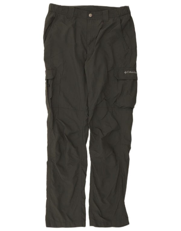 Męskie spodnie cargo Columbia Omni-Shade Straight Cargo W32 L32 Szary nylon
