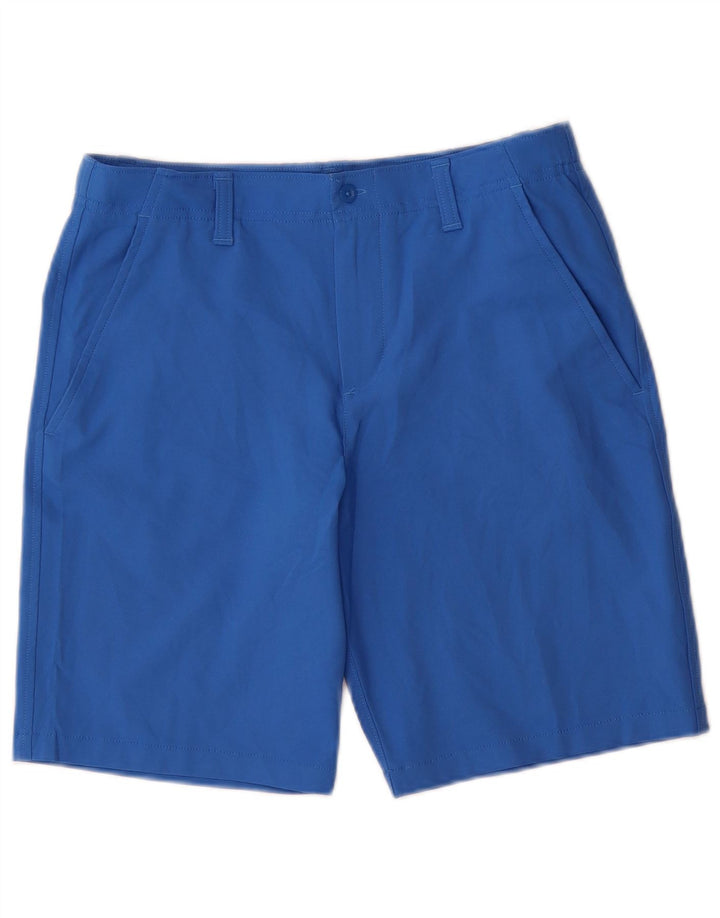 Chłopięce spodenki Chino Under Armour 11-12 lat, W28, niebieski poliester