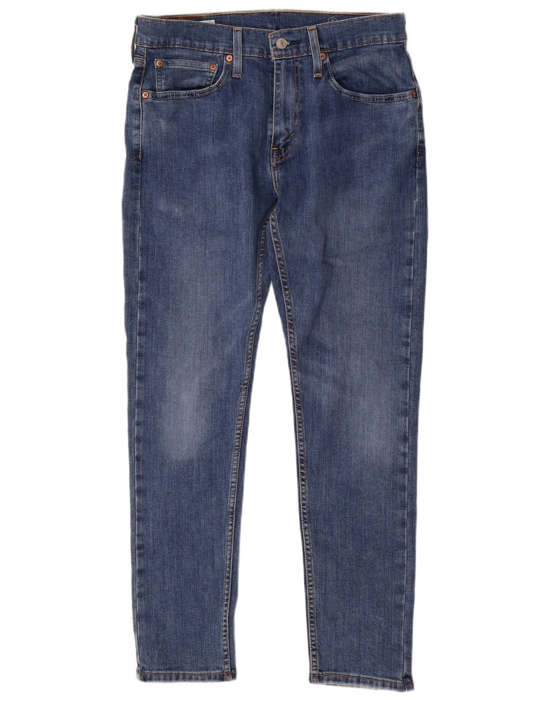 Męskie jeansy LEVI'S 512 Slim, zwężane, W31 L30, niebieska bawełna