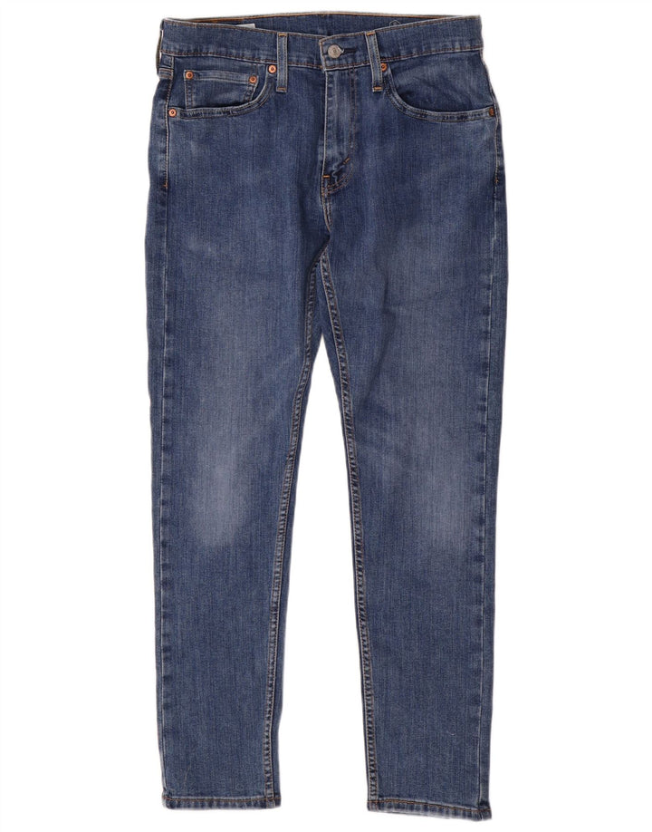 Męskie jeansy LEVI'S 512 Slim, zwężane, W31 L30, niebieska bawełna