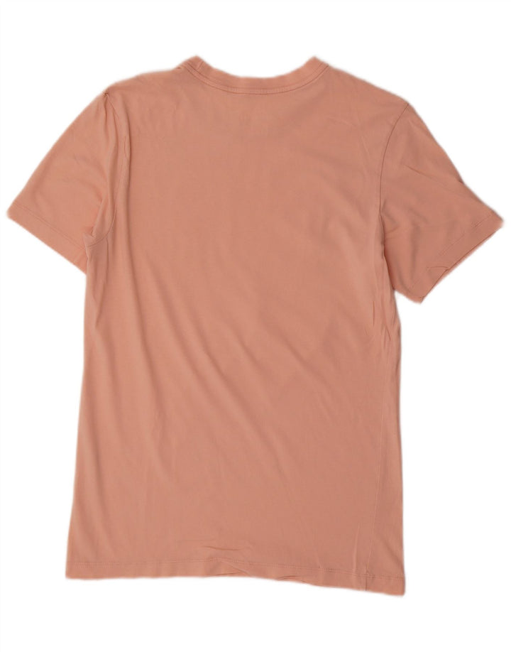 Męski T-shirt z grafiką Nike, mały, różowy