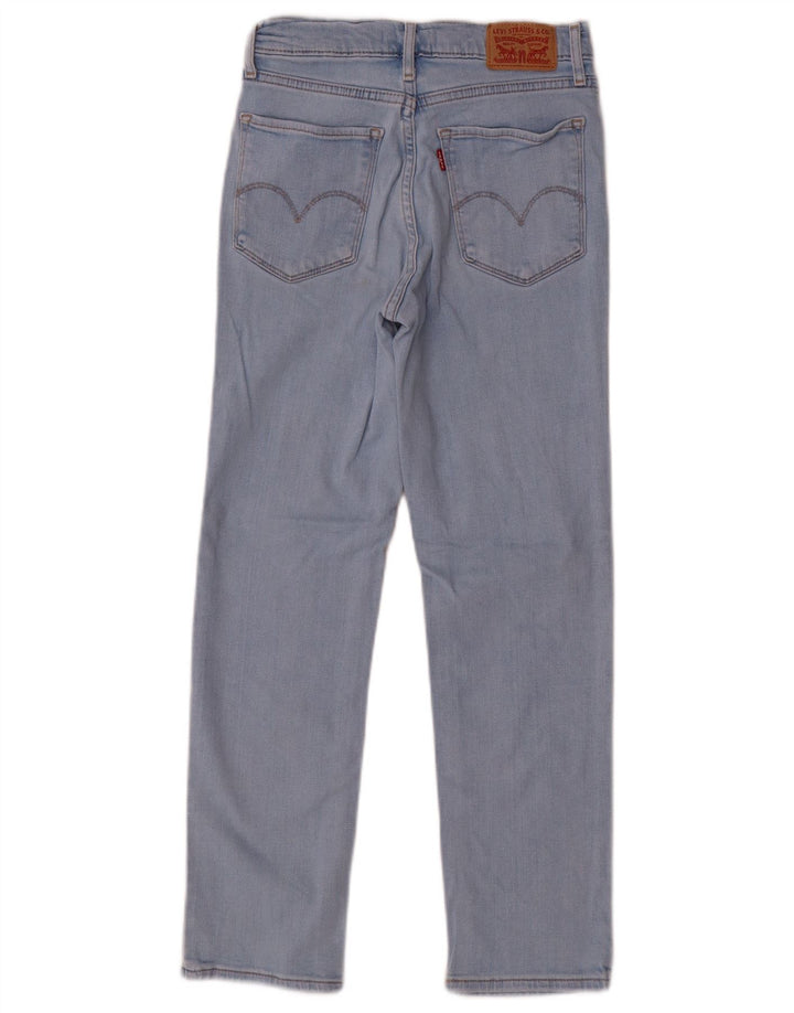 Damskie proste dżinsy Levi's W25 L26 Niebieskie bawełniane