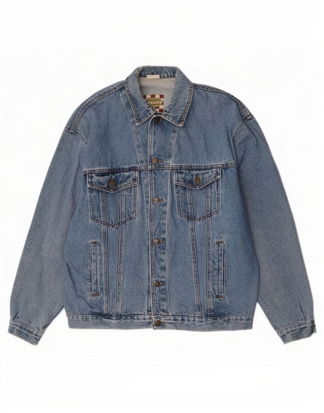 Męska kurtka dżinsowa CLARK UK 42 XL niebieska
