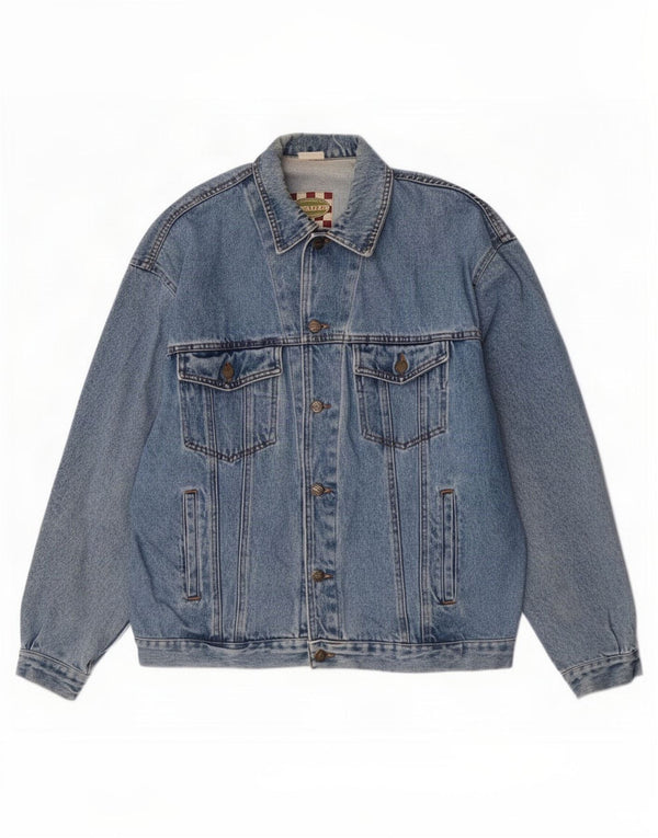 Męska kurtka dżinsowa CLARK UK 42 XL niebieska