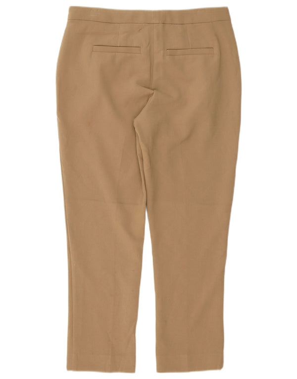 Spodnie damskie Marks & Spencer Autograph Chino UK 10 Small W32 L25 Brązowe