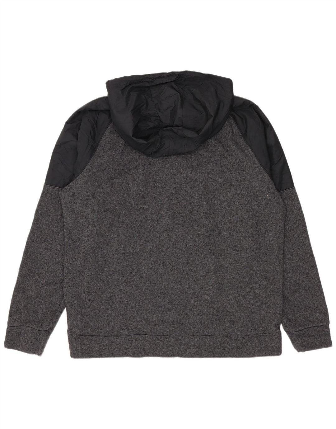 Męski sweter z kapturem i zamkiem Under Armour, duży, szary, bawełniany