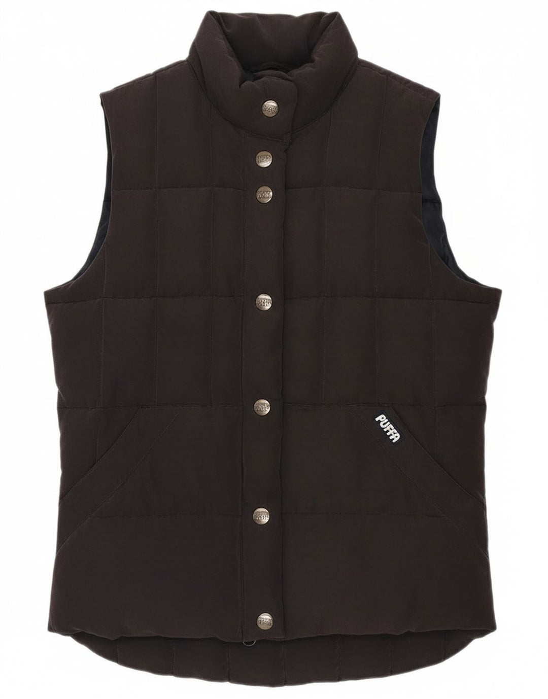 Damska wyściełana kamizelka Puffa UK 6 XS Granatowy poliester