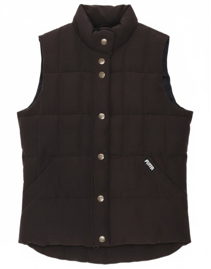 Damska wyściełana kamizelka Puffa UK 6 XS Granatowy poliester