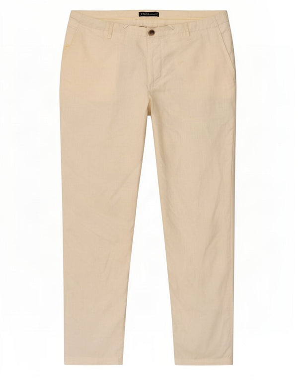 Męskie spodnie chino Zara XL W34 L31 białe