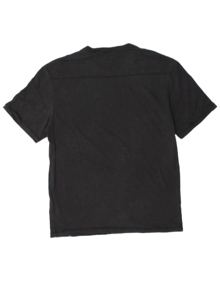 T-shirt męski Jack & Jones, mały, czarny, bawełniany