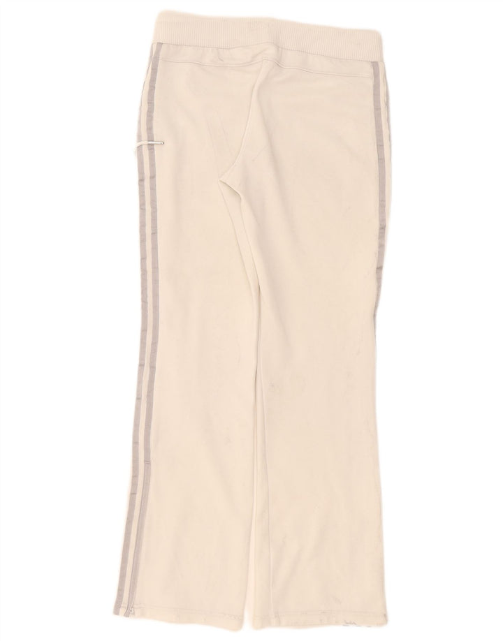 Damskie spodnie dresowe Adidas EU 36, małe, białe, poliestrowe