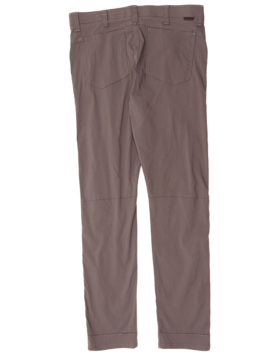 Męskie spodnie typu slim casual Wrangler W36 L34 Szary nylon