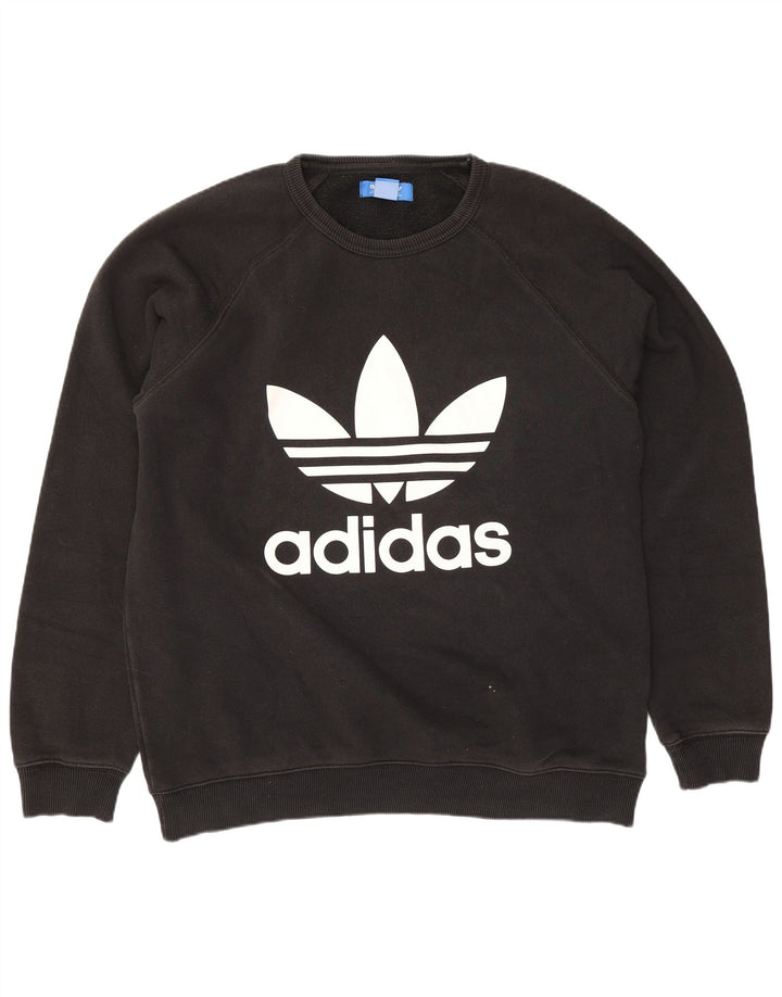 Męska bluza Adidas Graphic Jumper Medium Black