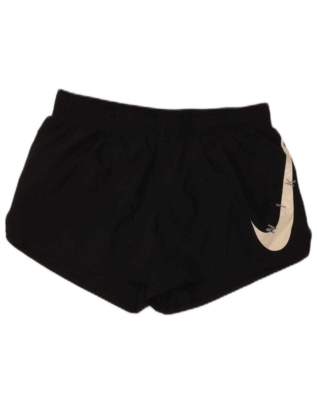 Damskie spodenki sportowe Nike Dri Fit Graphic UK 14, średni czarny poliester